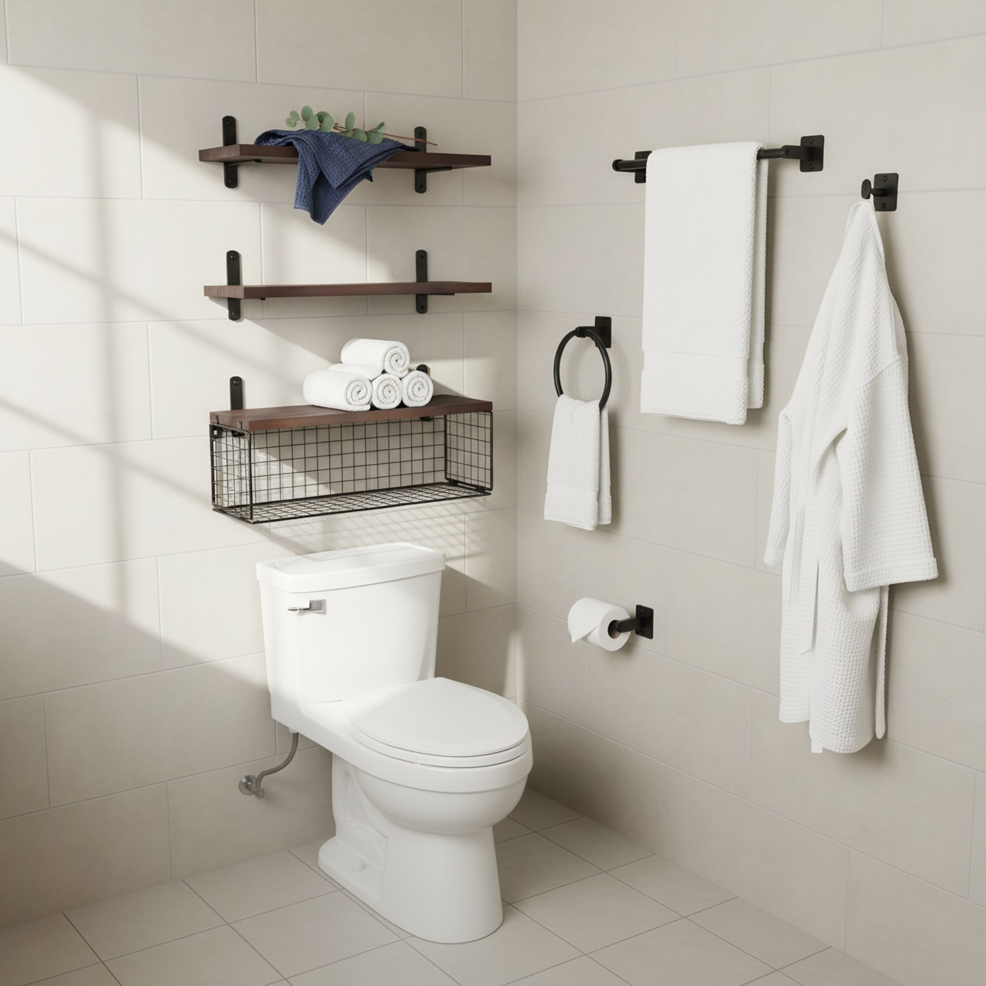 The Matte Black Bath Refresh Set