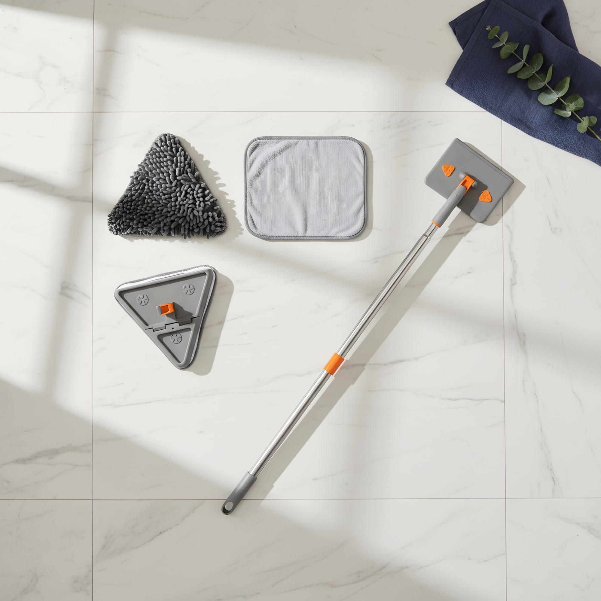 Extendable Wall & Baseboard Mop